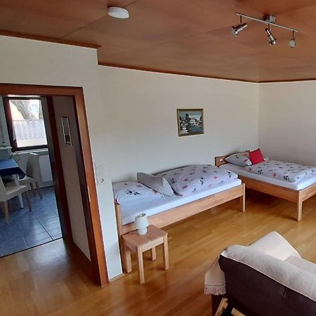 Buedingen-Ferienwohnung Bausch Buitenkant foto